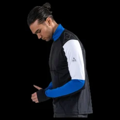 Discount Fischer Åsarna 2 Baselayer L/S Top Blue/Black Blå och Svart