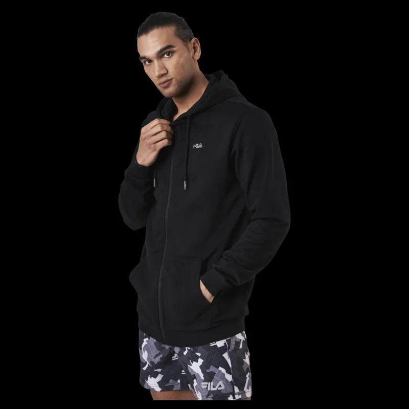 Online Fila Sasha Hooded Jacket Black Svart
