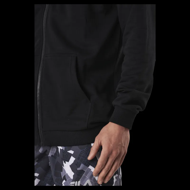 Online Fila Sasha Hooded Jacket Black Svart