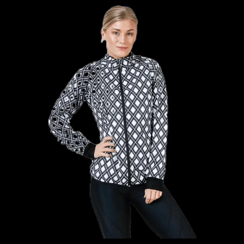 Hot Daily Sports Scotty Wind Jacket White/Black Vit och Svart