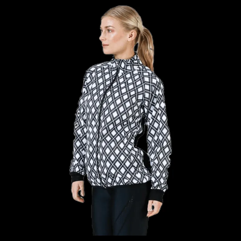 Hot Daily Sports Scotty Wind Jacket White/Black Vit och Svart