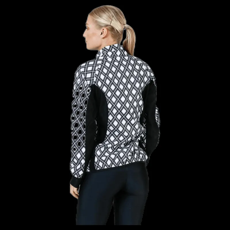 Hot Daily Sports Scotty Wind Jacket White/Black Vit och Svart