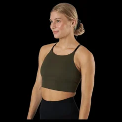 Casall Sculpture Intense Sports Bra Forest Green Svart Outlet