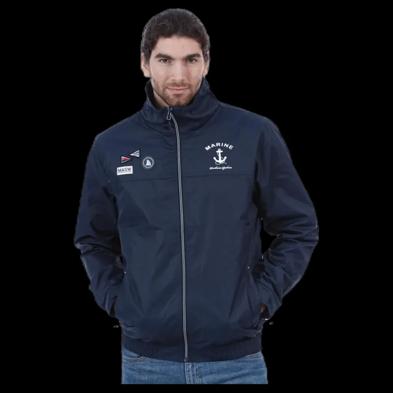 Marine Söderarm Jacket Blue Blå New