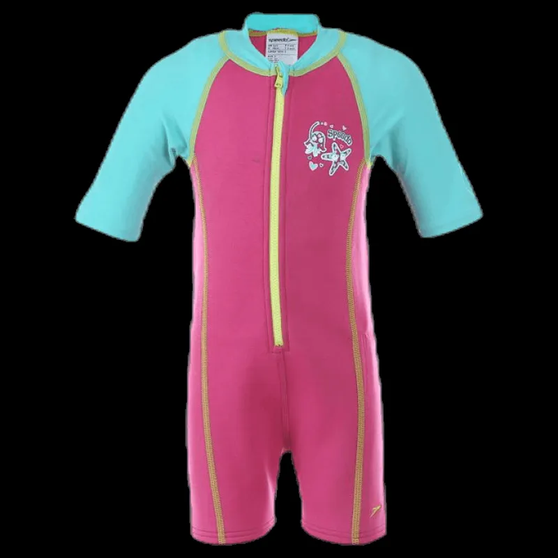 Hot Speedo Sea Squad Hot Tot Suit Pink/Blue Rosa och Blå