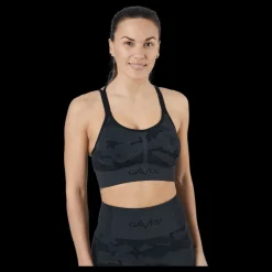 Best Gavelo Seamless Anthracite Sports Bra Dark Grey Svart