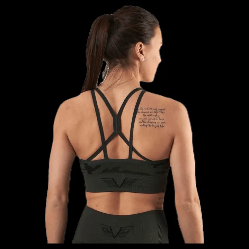 Best Gavelo Seamless Camo Sports Bra Patterned/Black Mönstrad och Svart