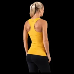 Casall Seamless Chevron Racerback Yellow Guld och Gul Best