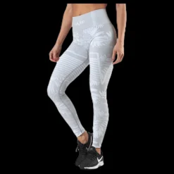 Sale Gavelo Seamless Floral Leggings Grey Grå