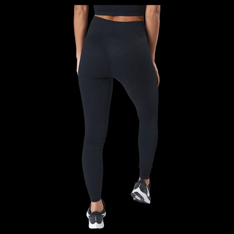 Discount Gavelo Seamless Honeycomb Black Tight Black Svart