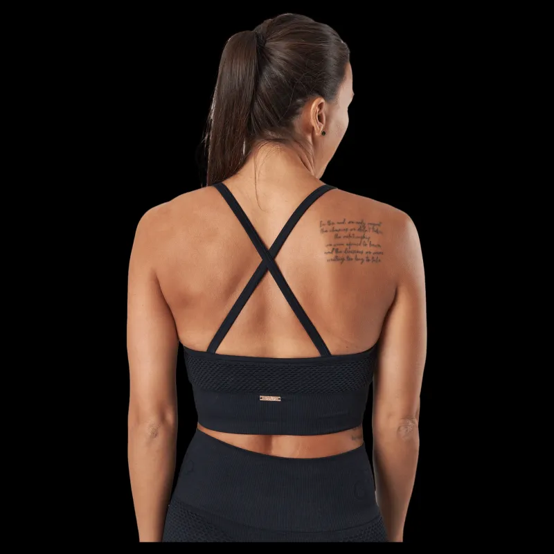 Gavelo Seamless Honeycomb Black Sport Black Svart New