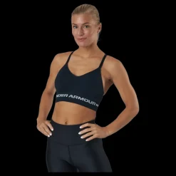 Outlet Under Armour Seamless Low Long Bra Black Svart