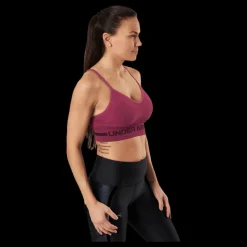 Under Armour Seamless Low Long Bra Pink Rosa