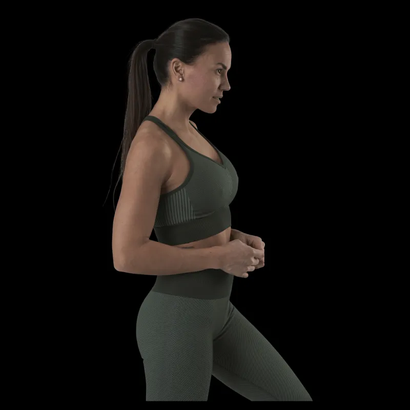 Discount Casall Seamless Sports Top Green Grön