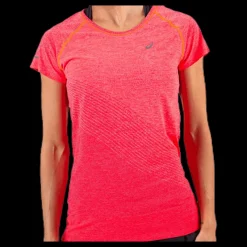 ASICS Seamless SS Texture Pink Rosa Discount