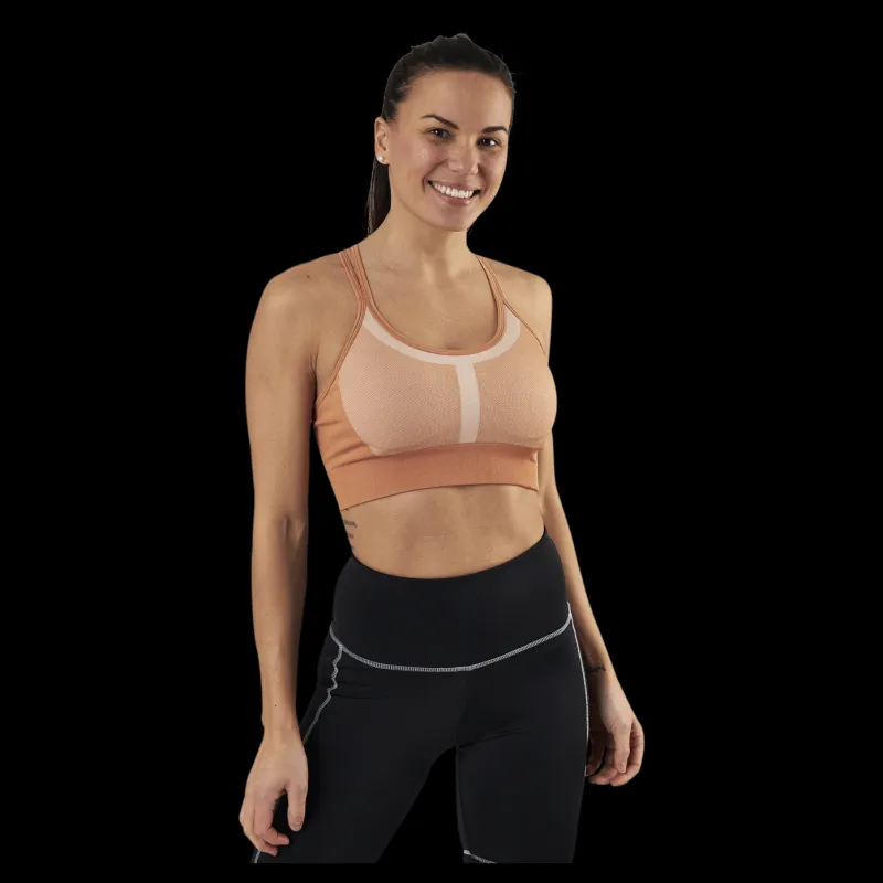 Stay in place Seamless Strap Sports Bra Patterned Mönstrad Discount