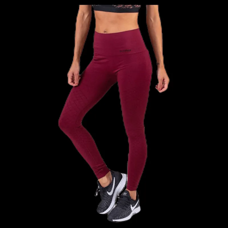 Discount Stay in place Seamless Tights Red Röd