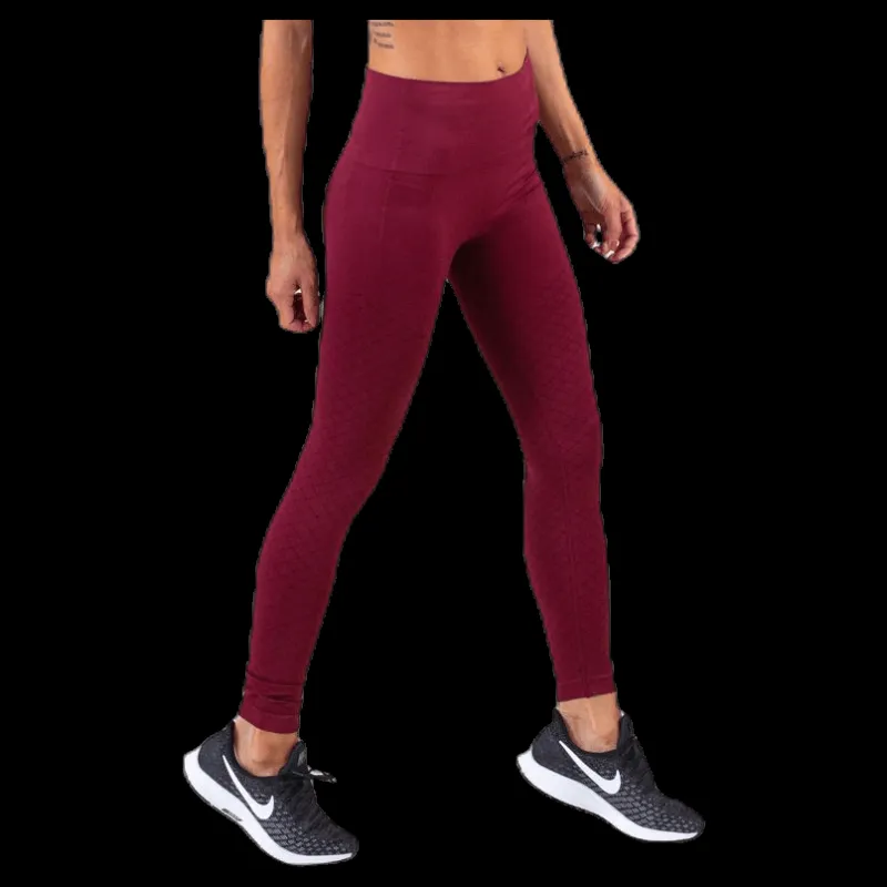 Discount Stay in place Seamless Tights Red Röd