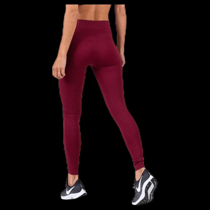 Discount Stay in place Seamless Tights Red Röd