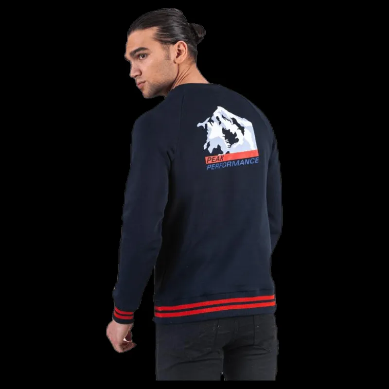 Discount Peak Performance Season Sweater Blue Blå