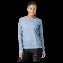 Sale Nike Seasonal Road Pullover Jacket Pink Blå