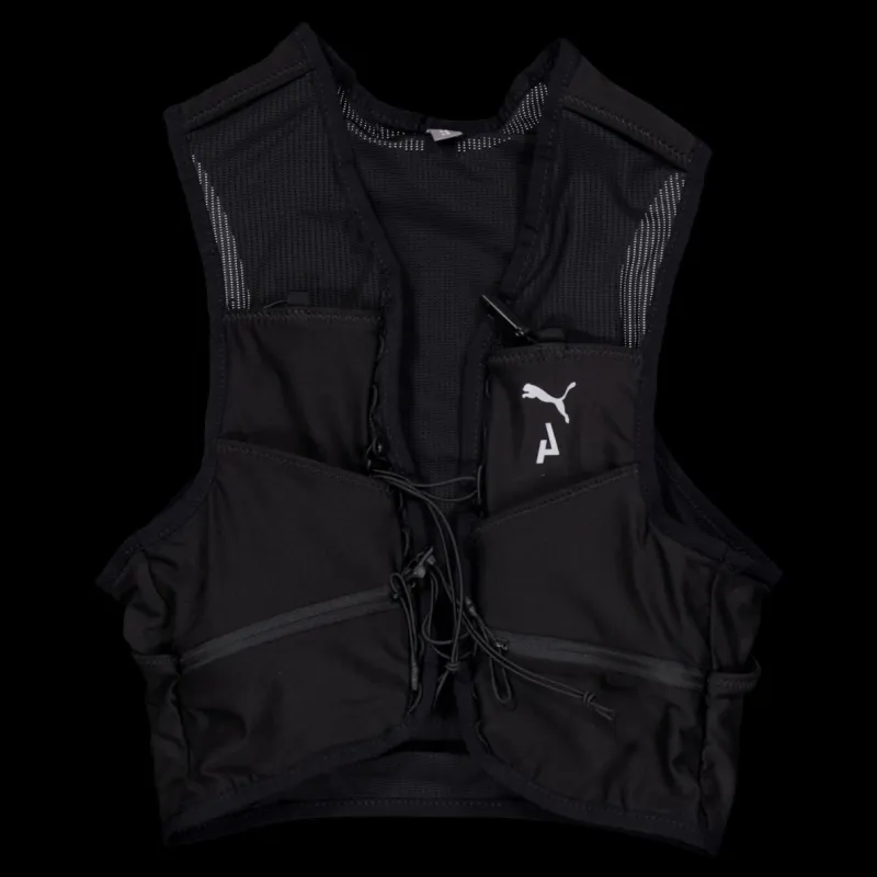 Best Puma Seasons Trail Running Vest Black Svart