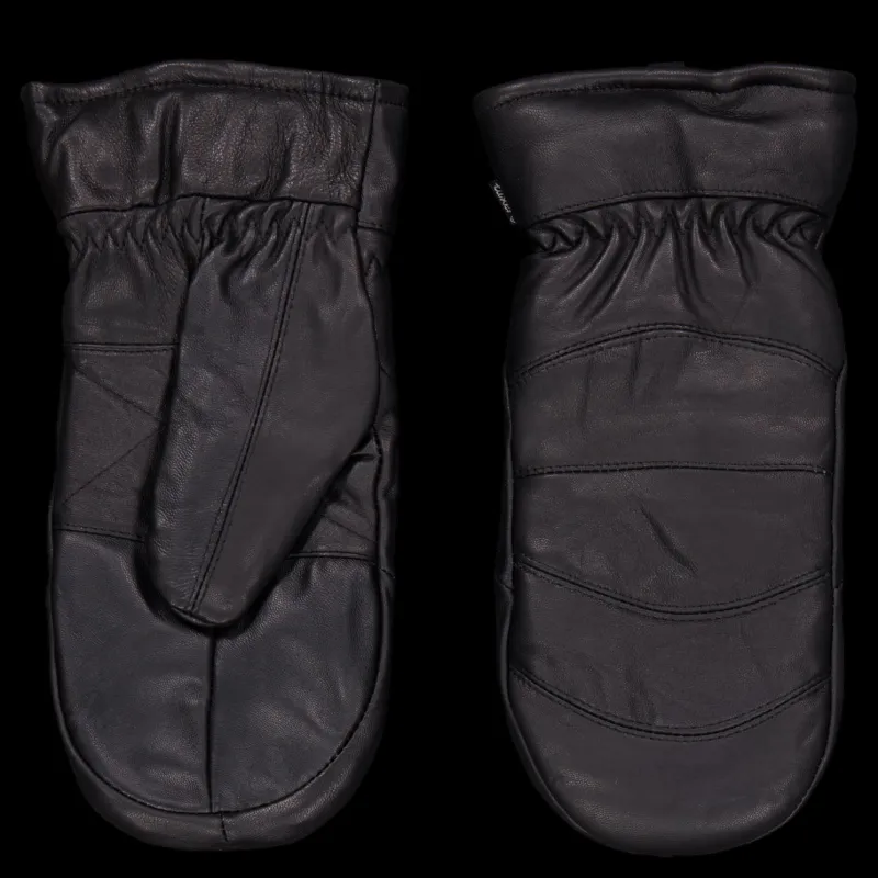 Tuxer Seattle Mittens Black Svart Outlet