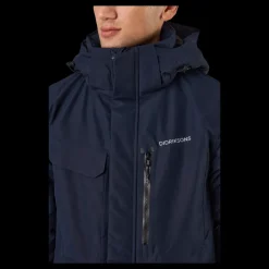 Didriksons Sebastian Usx Jkt 3 Blue Blå Outlet
