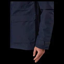 Didriksons Sebastian Usx Jkt 3 Blue Blå Outlet