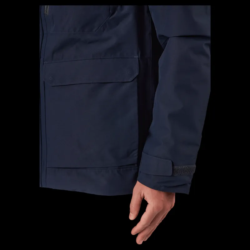 Didriksons Sebastian Usx Jkt 3 Blue Blå Outlet
