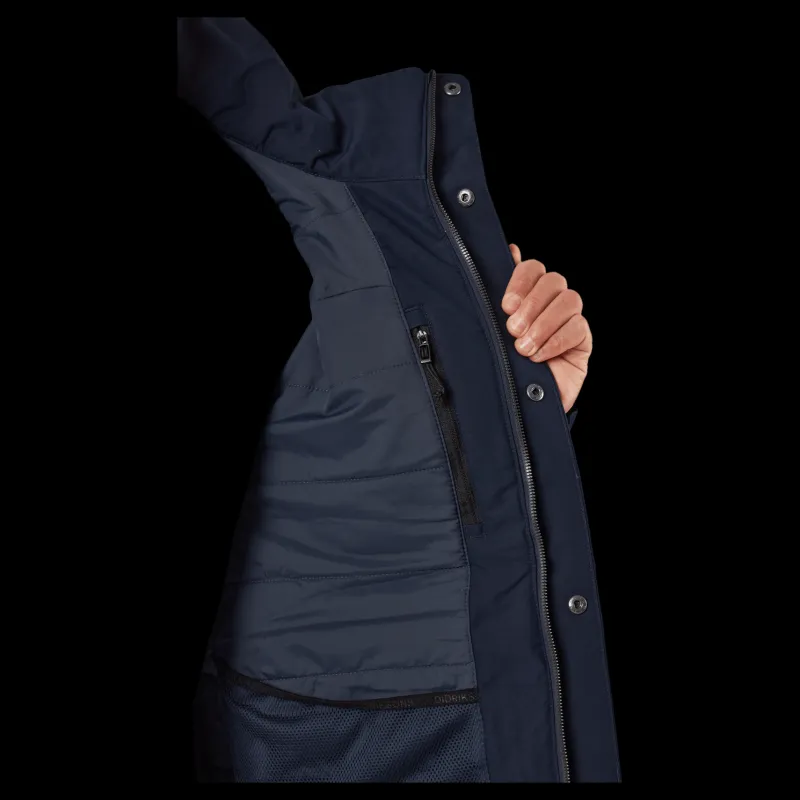 Didriksons Sebastian Usx Jkt 3 Blue Blå Outlet