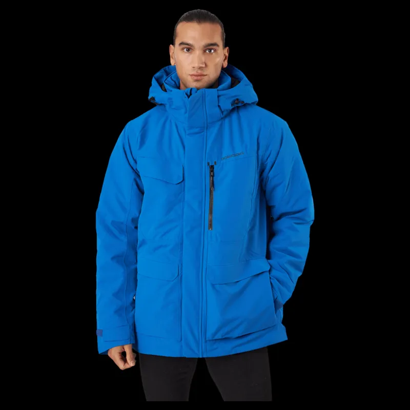 New Didriksons Sebastian Usx Jkt 3 Blue Blå