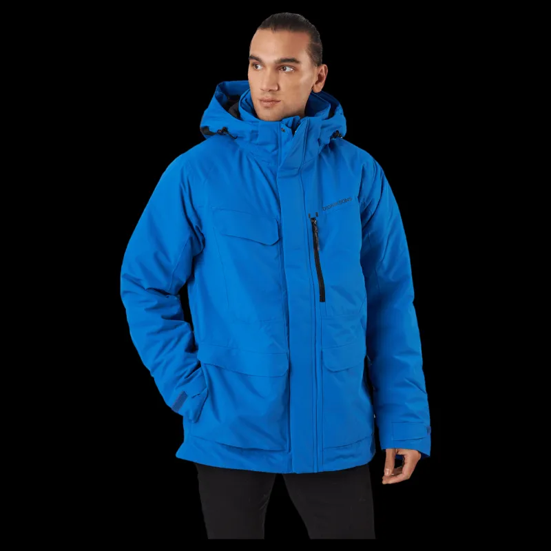 New Didriksons Sebastian Usx Jkt 3 Blue Blå
