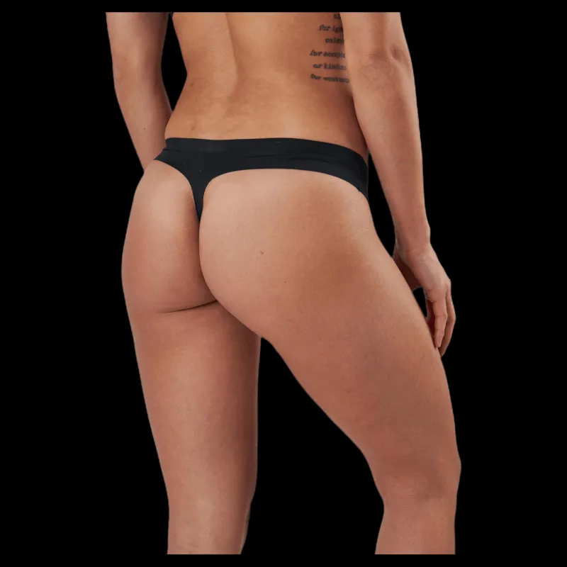 Clearance Björn Borg Selena Solid String Black Svart