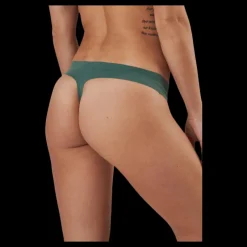 New Björn Borg Selena Solid String 3-pack Green Grön