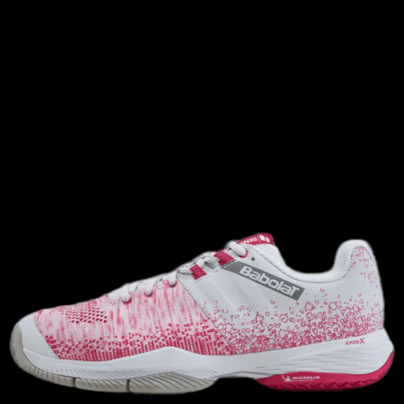 Babolat Sensa white/pink Rosa och Vit Discount