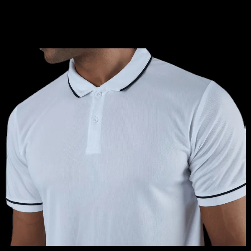 AXION Set Polo Shirt White Vit