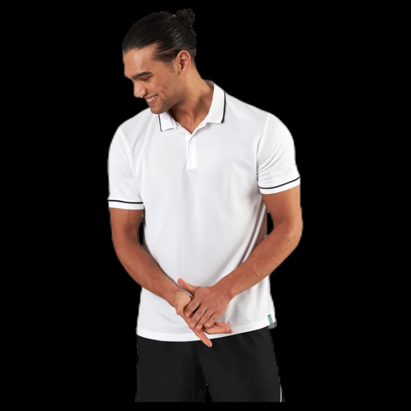 AXION Set Polo Shirt White Vit