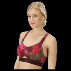 adidas SFI Bra AI Patterned Röd