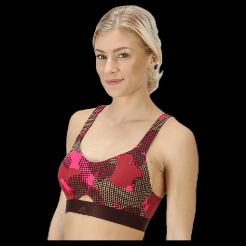 adidas SFI Bra AI Patterned Röd
