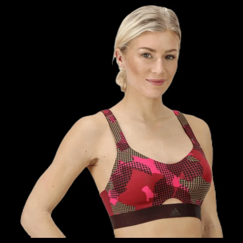 adidas SFI Bra AI Patterned Röd