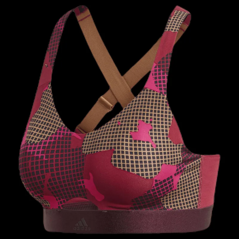 adidas SFI Bra AI Patterned Röd