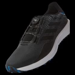 Best adidas S2G BOA Wide Spikeless Golf Shoes Core Black / Core Black / Grey Six Svart och Grå