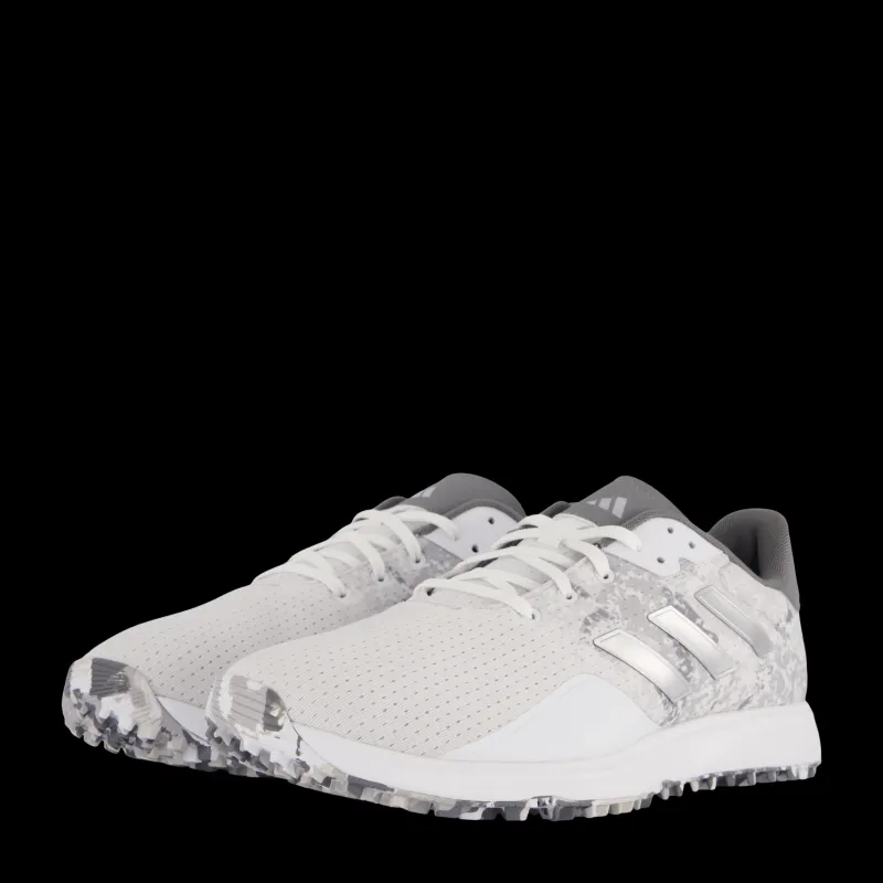 adidas S2G SL Golf Shoes Cloud White / Matte Silver / Grey Three Grå
