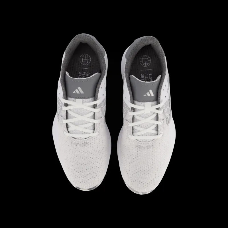 adidas S2G SL Golf Shoes Cloud White / Matte Silver / Grey Three Grå