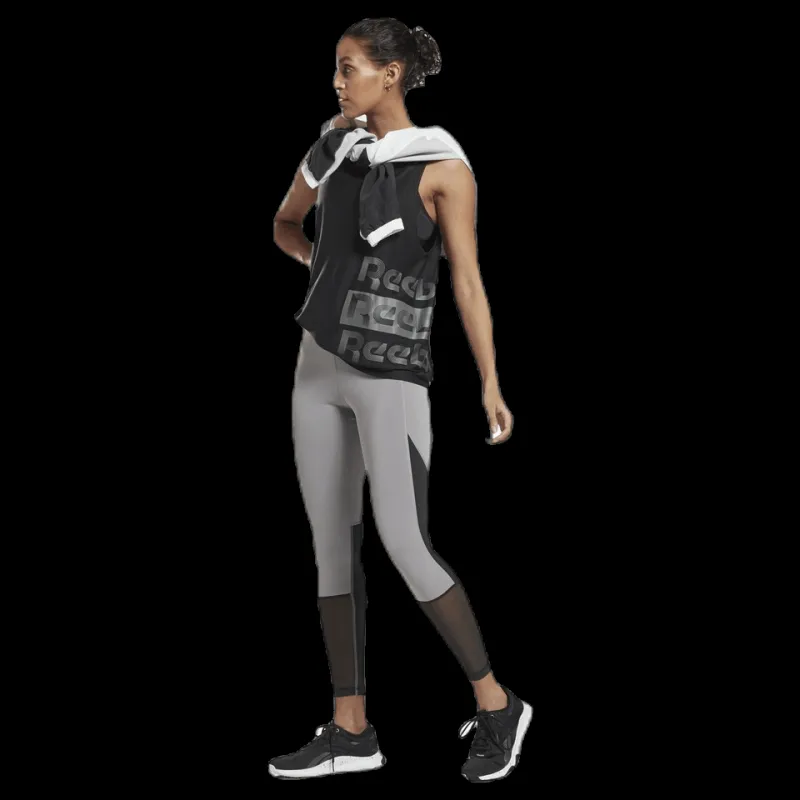 New Reebok SH Gaphic Muscle Tank Black Svart