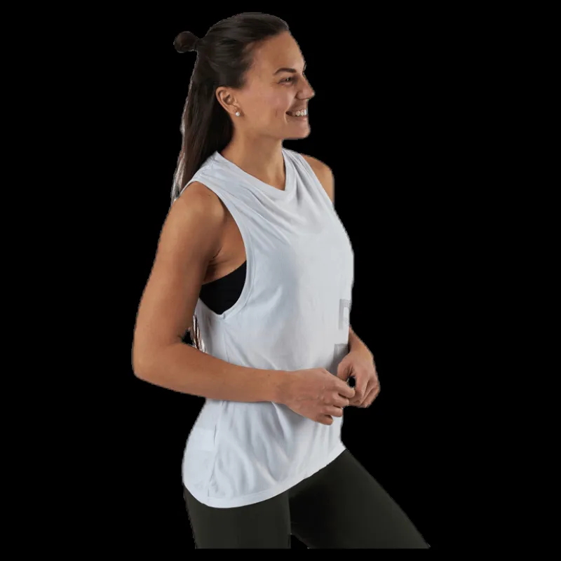 Reebok SH Gaphic Muscle Tank White Vit Outlet