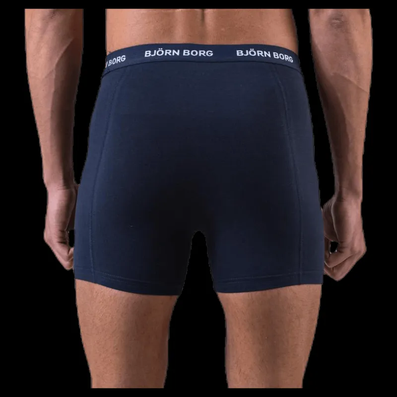 Clearance Björn Borg Shadeline Shorts 3-Pack Blue/Patterned/Black Blå, Mönstrad och Svart