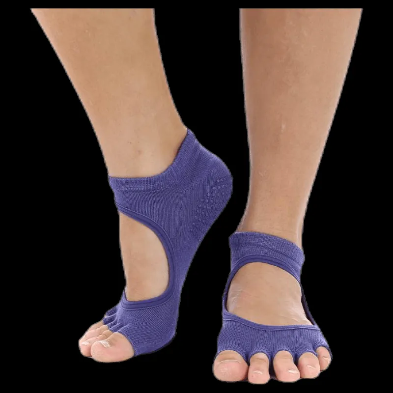 Best Norfolk Shakira Pilates Sock Purple Lila