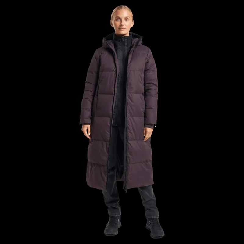 Tenson Shanna 2.0 Down Coat Women Aubergine New